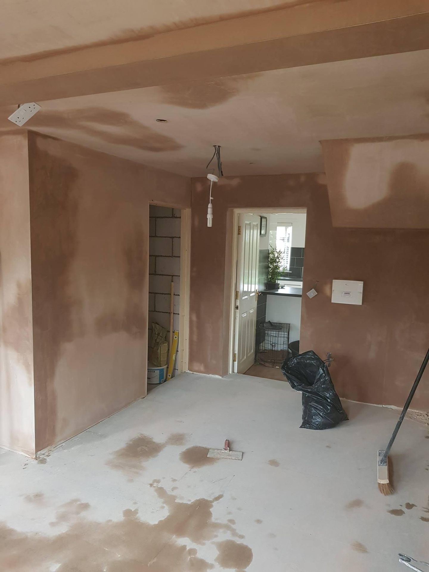 Ceiling Plastering example 1